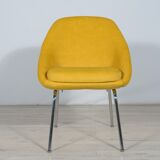 Armchair chrome and fabric , 1960s