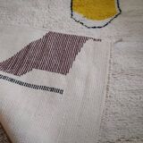 Contemporary Berber rug burst of silence 3*2 m