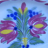 Plat en faience de l'est de la France