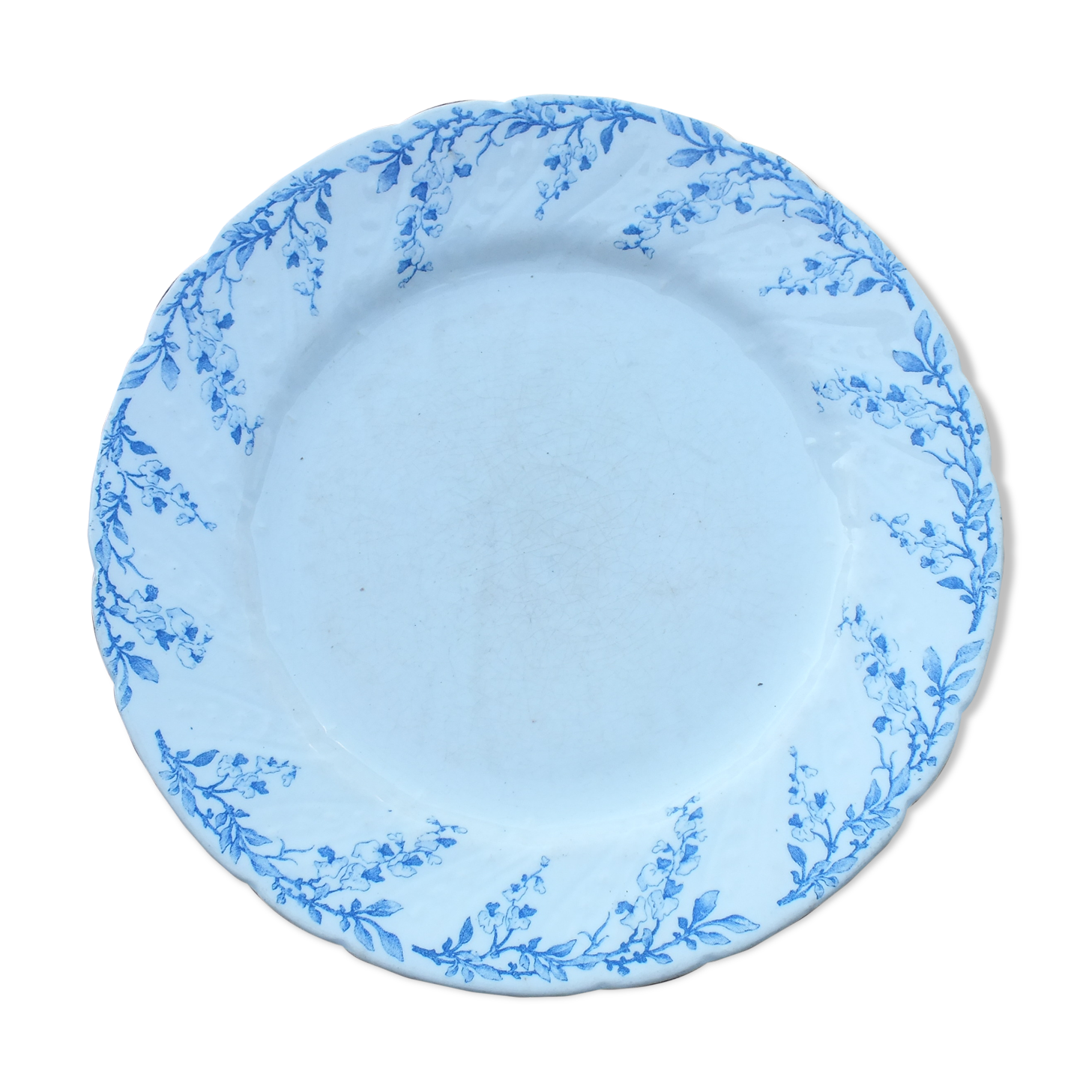 Old plate Lunéville KG Service Sévigné