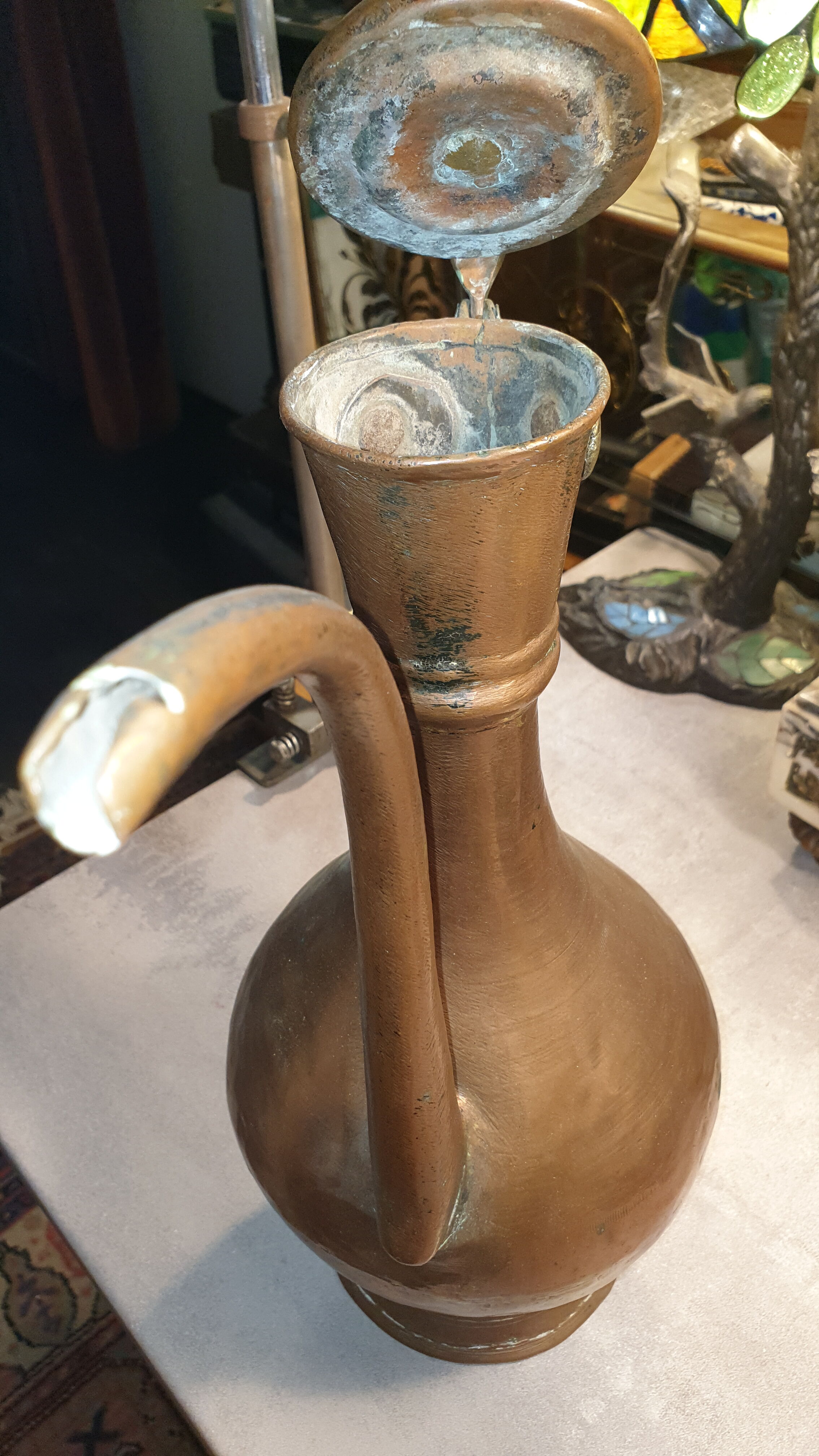 Copper ewer North Africa