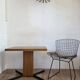 Pivoting coffee table by Pierre Guariche