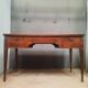 1900 Louis XVI style veneer flat desk