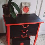 Secretary desk with 2 drawers, 1 niche with 3 storage spaces