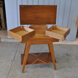 Vintage sewing basket