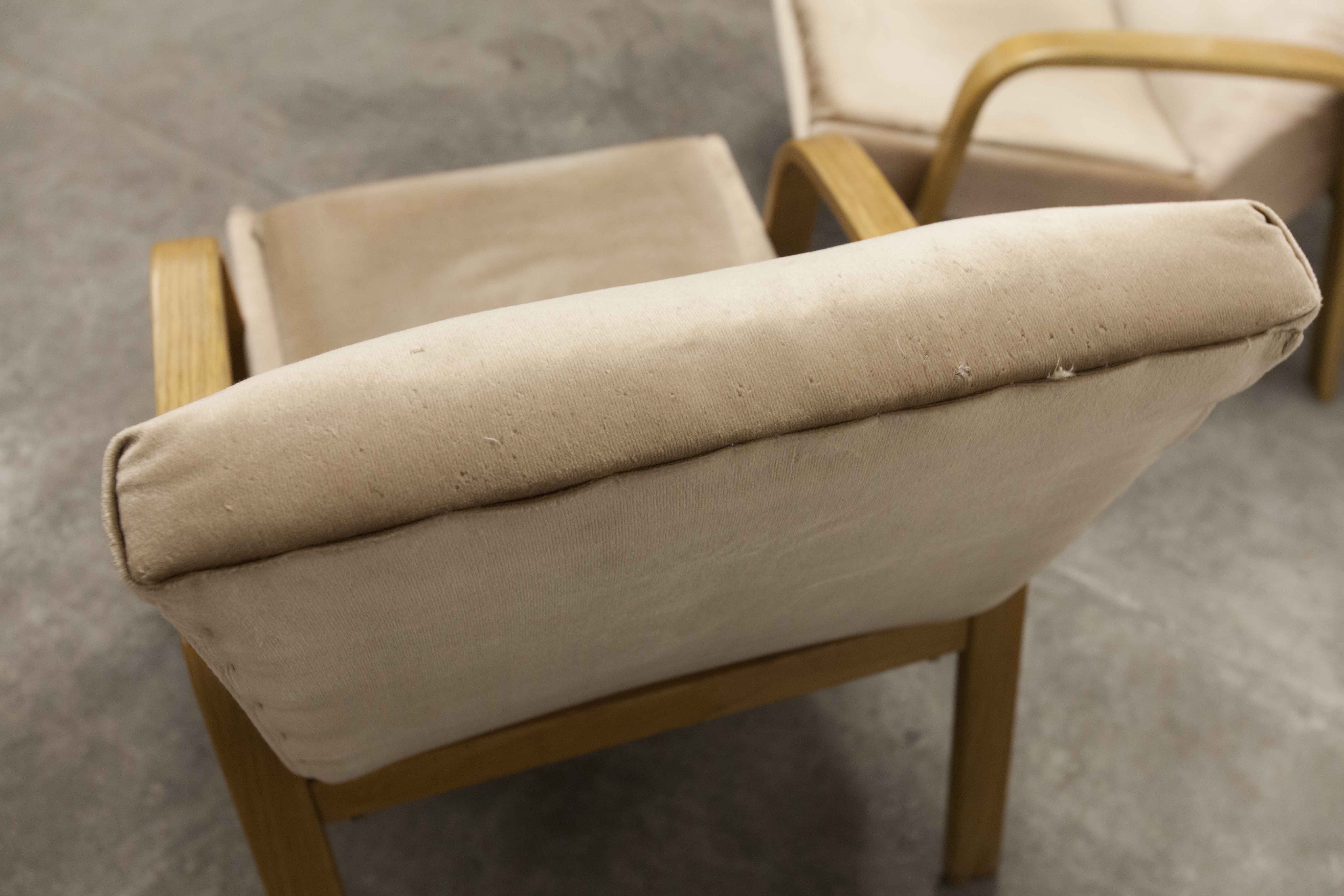 Paire de fauteuils bow wood Steiner ARP 1960