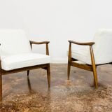 Customizable Pair Of Restored Mid Century Armchairs, 1960s