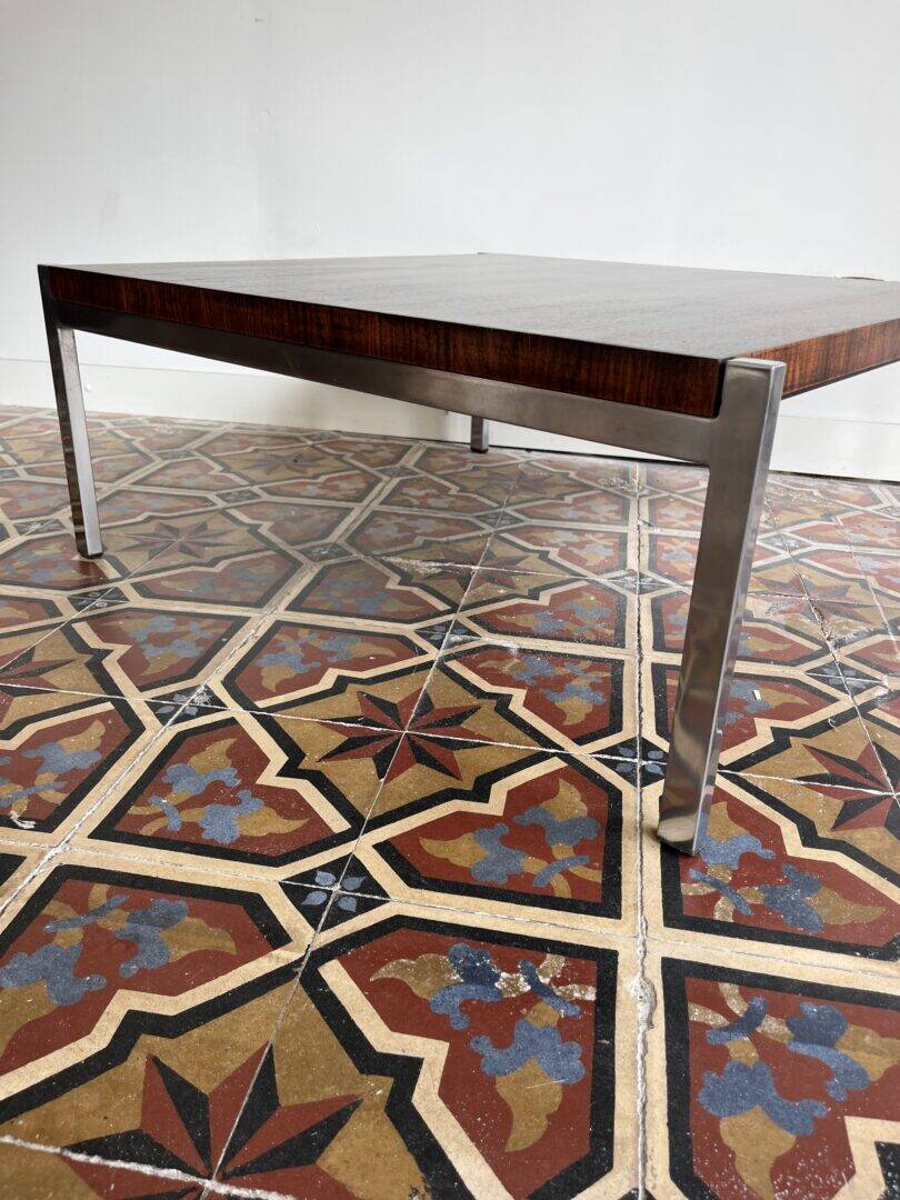 Mid-century rosewood coffee table