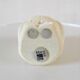 Paper press sculpture owl/owl design Marbell Stone art belgium 70s