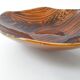 Vintage cup dish Digoin Sarreguemines 1960 mahogany