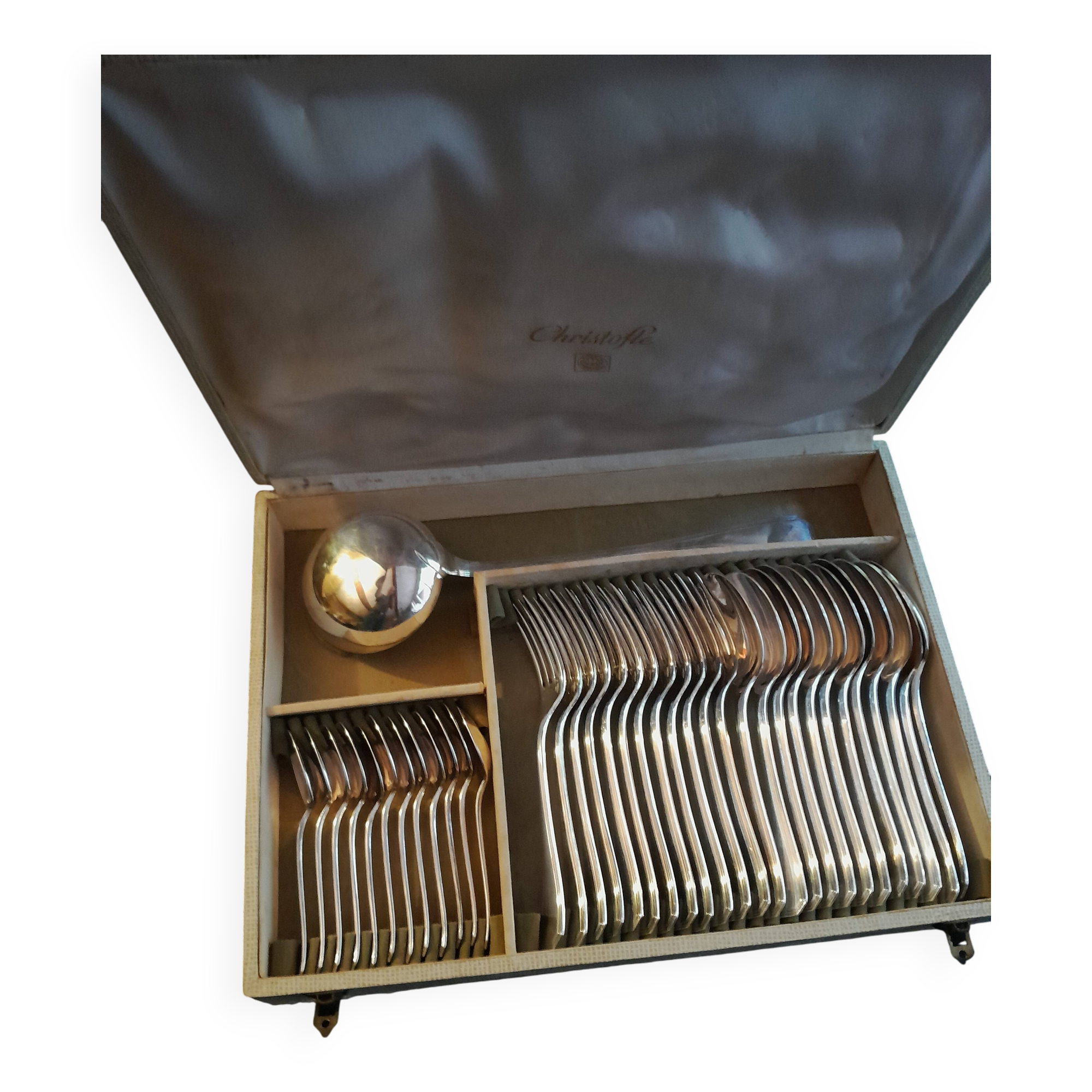 menagere 37 pieces christofle model art deco america