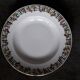 1 set of 4 Limoges ceramic plates from the 1950s