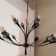 Lustre 10 feux Lunel Collection Muguet vers 1950