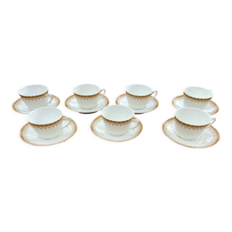 Limoges porcelain cups