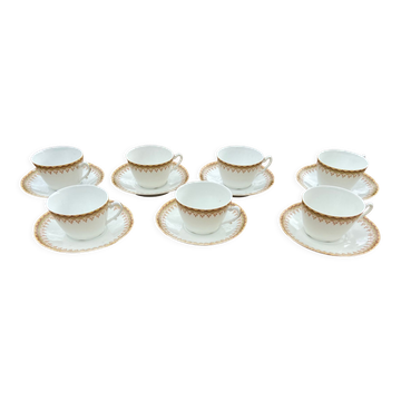 Limoges porcelain cups