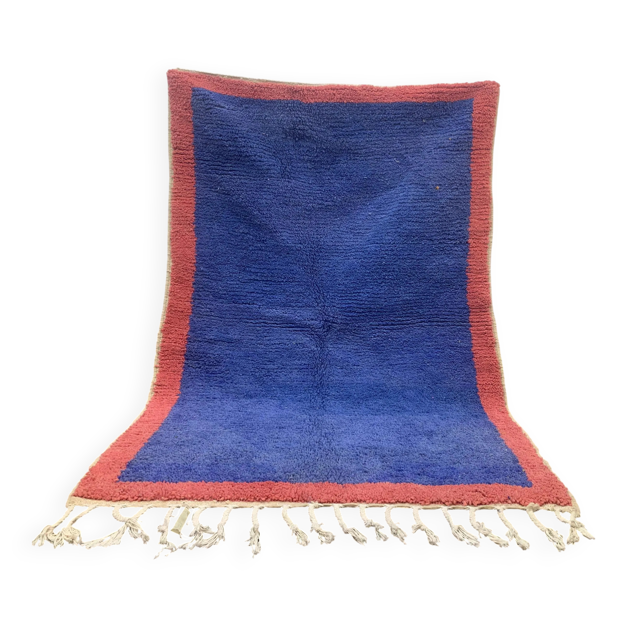 Moroccan rug made of natural wool, handmade, 3x2 m.