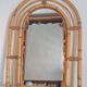 Vintage bamboo mirror