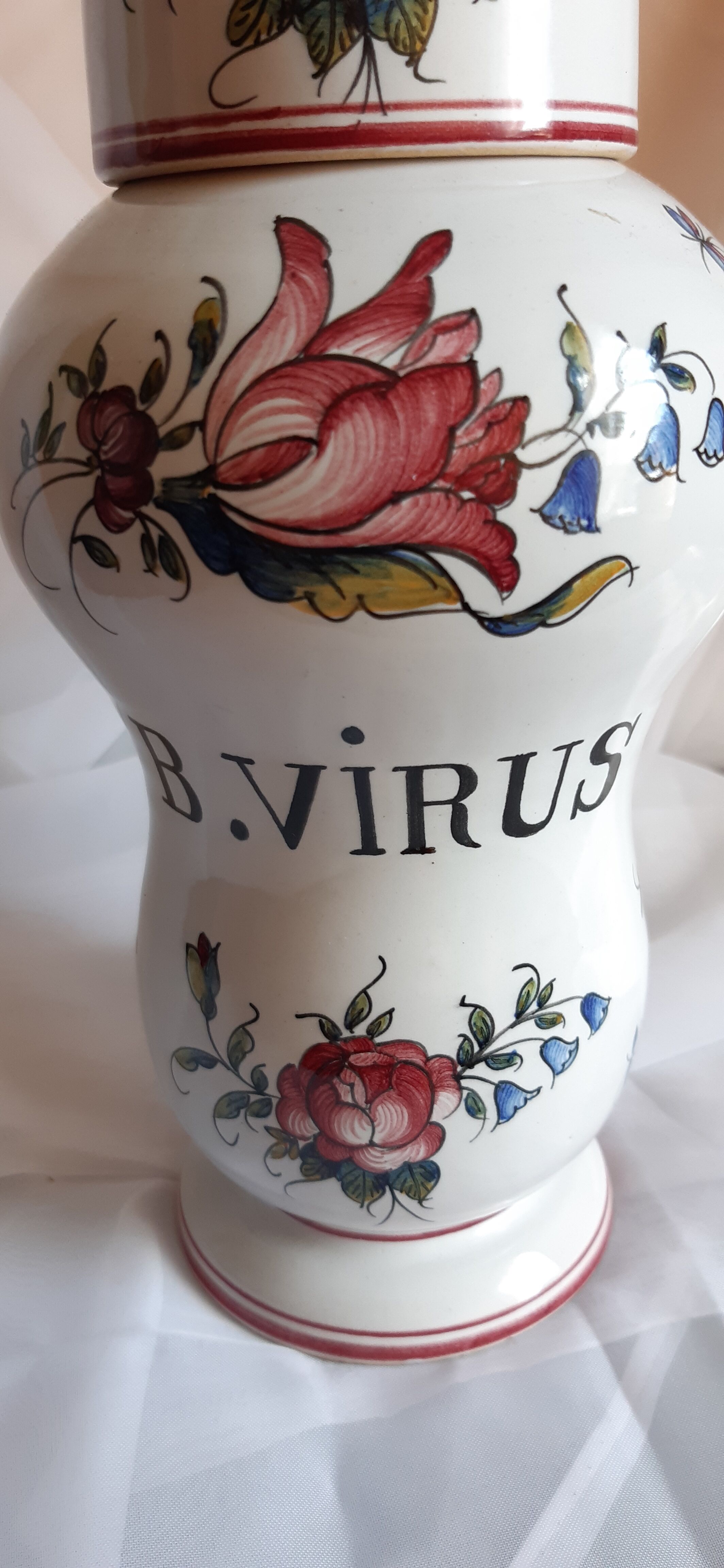 Apothecary vase Emile Tessier