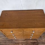 Cabinet with drawers changing table old trade furniture
