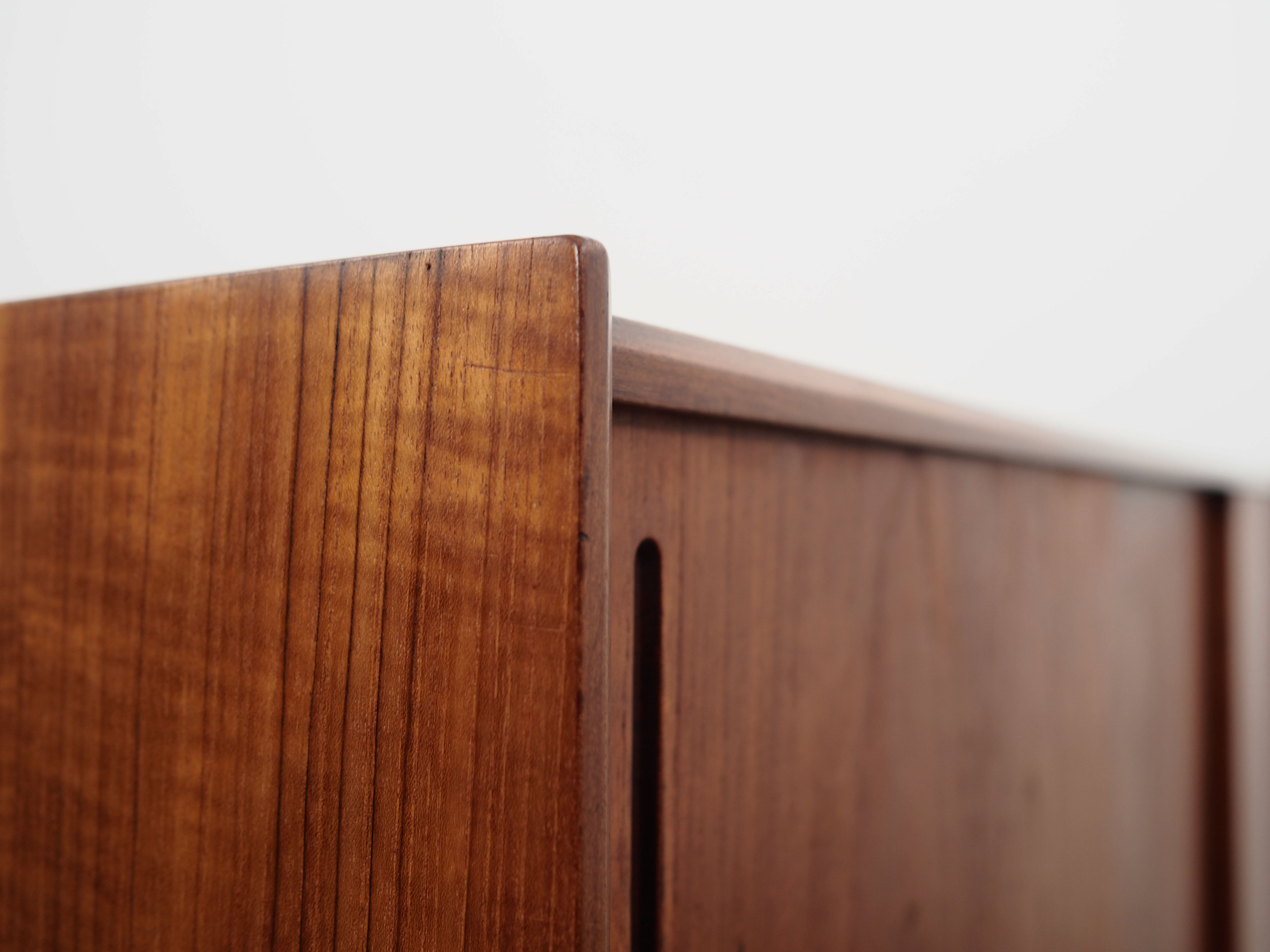 Teak highboard, Danish design, 1960s, production: Denmark