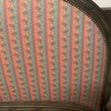 Louis XVI style bed in patinated beech, 20th century