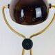 Meridiana lamp by Paolo Piva for Stefano Cevoli, tortoiseshell
