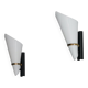 1950s wall sconces - Plexiglass and brass - wall sconces - Stilnovo Arteluce Stilux
