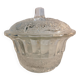 Glass sugar bowl