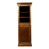 Empire style mahogany bookcase cabinet circa 1880 (A)