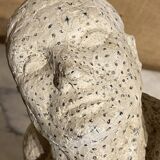 Bust of a man, plaster study