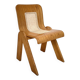 Italian chair in ash and caning by Gigi Sabadin for Stilwood, 1972