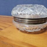 Crystal candy, silver metal