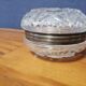 Crystal candy, silver metal