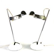 Robert Sonneman, pair of T395 Table Lamp for Luci Milan, 1972