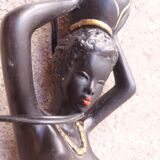 Vintage african lamp 50's