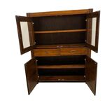 vintage wooden display cabinet / drinks cabinet