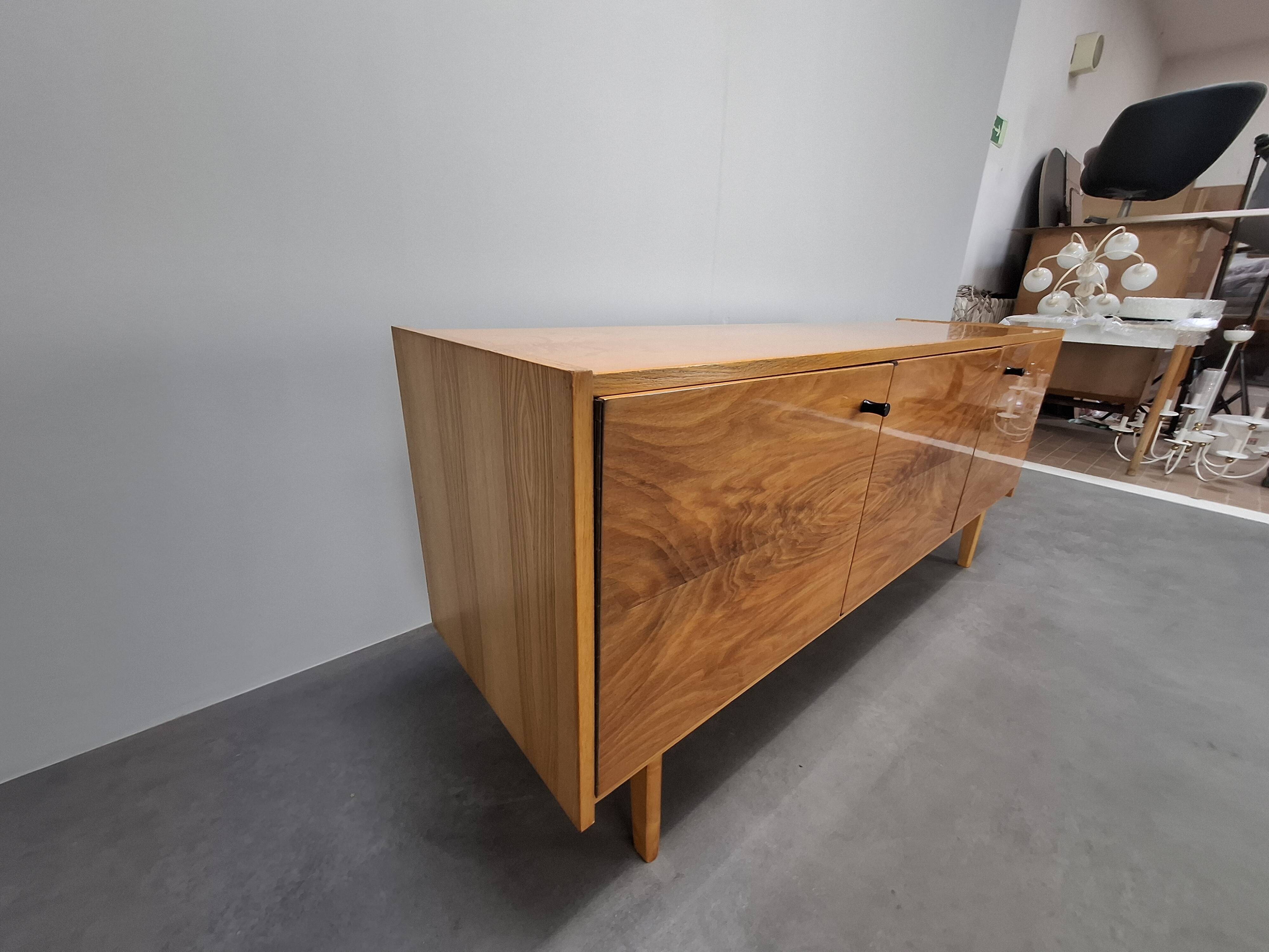Mid-Century Modern Sideboard, Czechoslovakia, 1960s