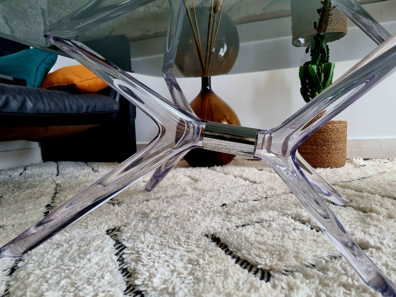 Blast coffee table design Philippe Starck, Kartell