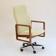 Teak office chair