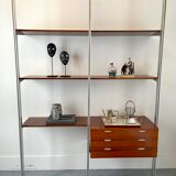 Modular css system bookcase by George Nelson by mobilier international