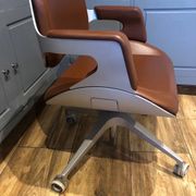 Vintage designer office chair Hadi Teherani Silver 101 S for Intersthul Germany