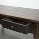 Antique 18th-century Southern European coffee table made of chestnut wood