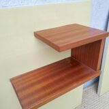 Pair of 1960s hanging bedside tables