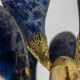 Jacques Duval Brasseur, Large golden brass cactus sculpture. 1992