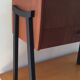 Scandinavian teak sewing bakset from the 1960s
