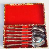Silver plated teaspoons