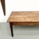 Table de ferme en pin, années 50