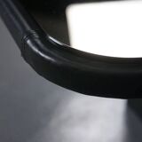 Coffee table (DS 3011) with mirror glass & leather from De Sede