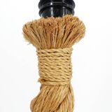 Rope lamp, work in the style of Audoux & Minet, circa 1970-1980