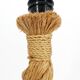 Rope lamp, work in the style of Audoux & Minet, circa 1970-1980